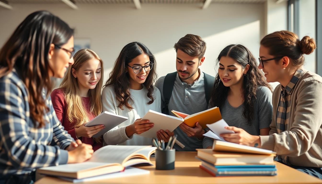 Organized exam preparation notes and academic planner